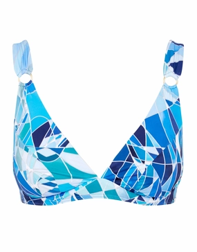 Adagio D/DD Underwired Bikini Top - Mediterranean stylish swimwear tops, womens beach tops