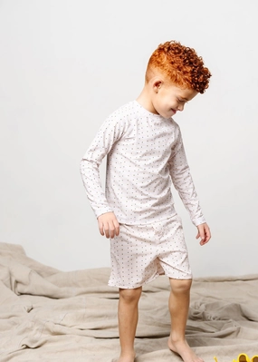 All Neutral | Mini Rashguard Top (Unisex) boys summer swimwear, boys rash guard swim sets