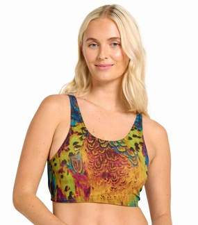 Amalfi Tan Through Cropkini womens beach swimwear, stylish womens swim sets