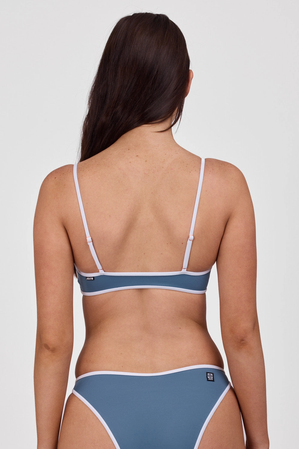 Amanda Bikini Top - Dolphins & White