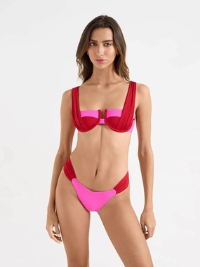 amanda top tavolara padded swim tops, sporty swimwear tops
