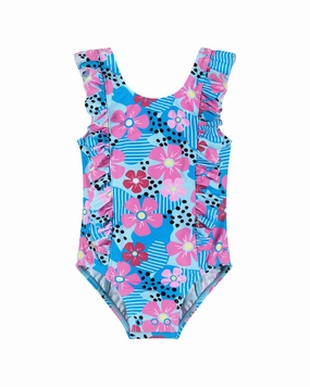 Andy & Evan One-Piece cute swimsuits for teen girls, modest teen swimwear