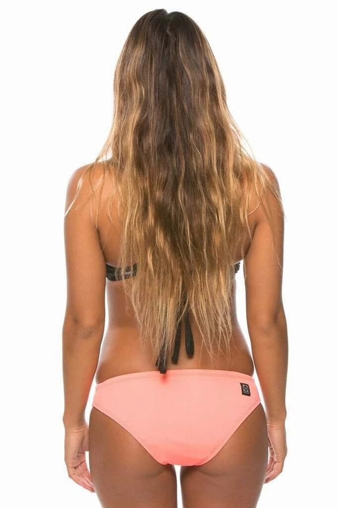 Andy Bikini Bottom - Papaya mix and match bikinis, stylish women's bikini options