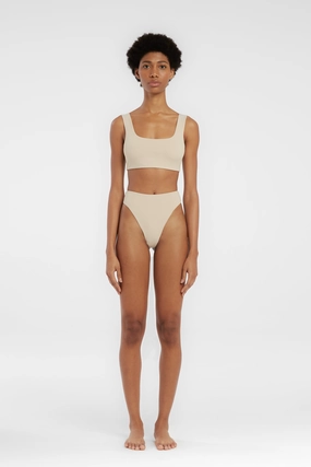 Aria Top - Coconut soft fabric swimwear women, resort swimwear for ladies