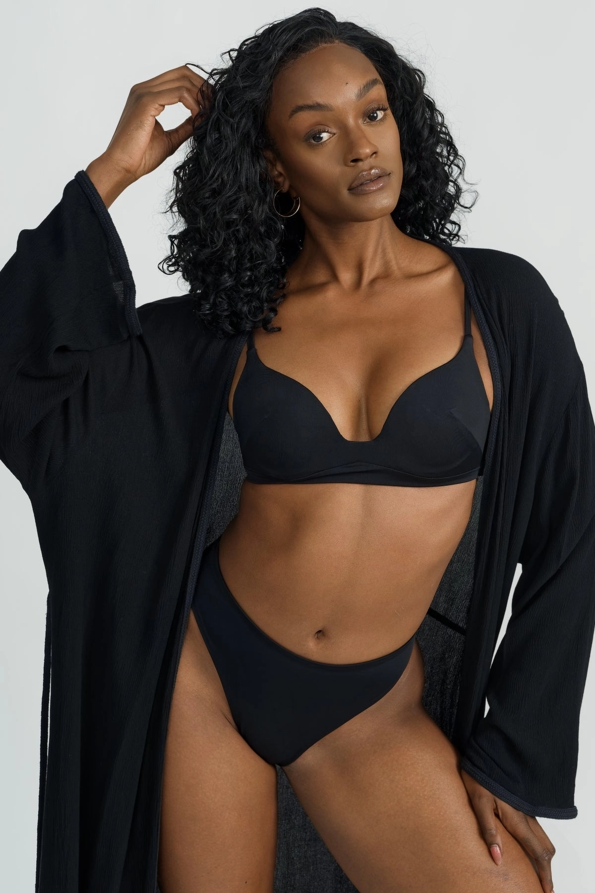 Arlo Robe - Black