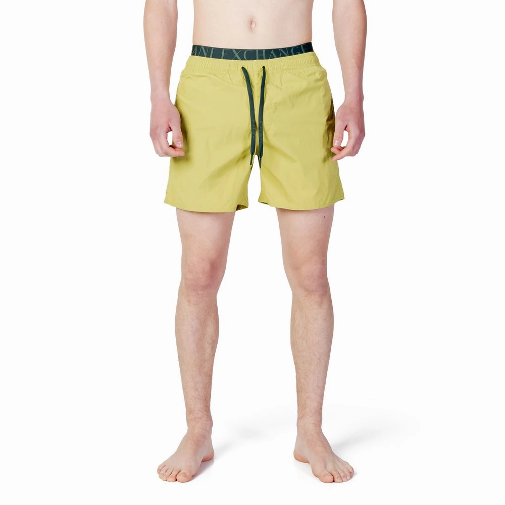 Armani Exchange Polyester Men's Swimwear mens full coverage swimwear, stylish mens swim trunks