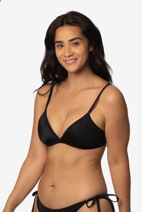 Artemis Bikini Top - Black all purpose swimwear, comfortable swimwear for everyone