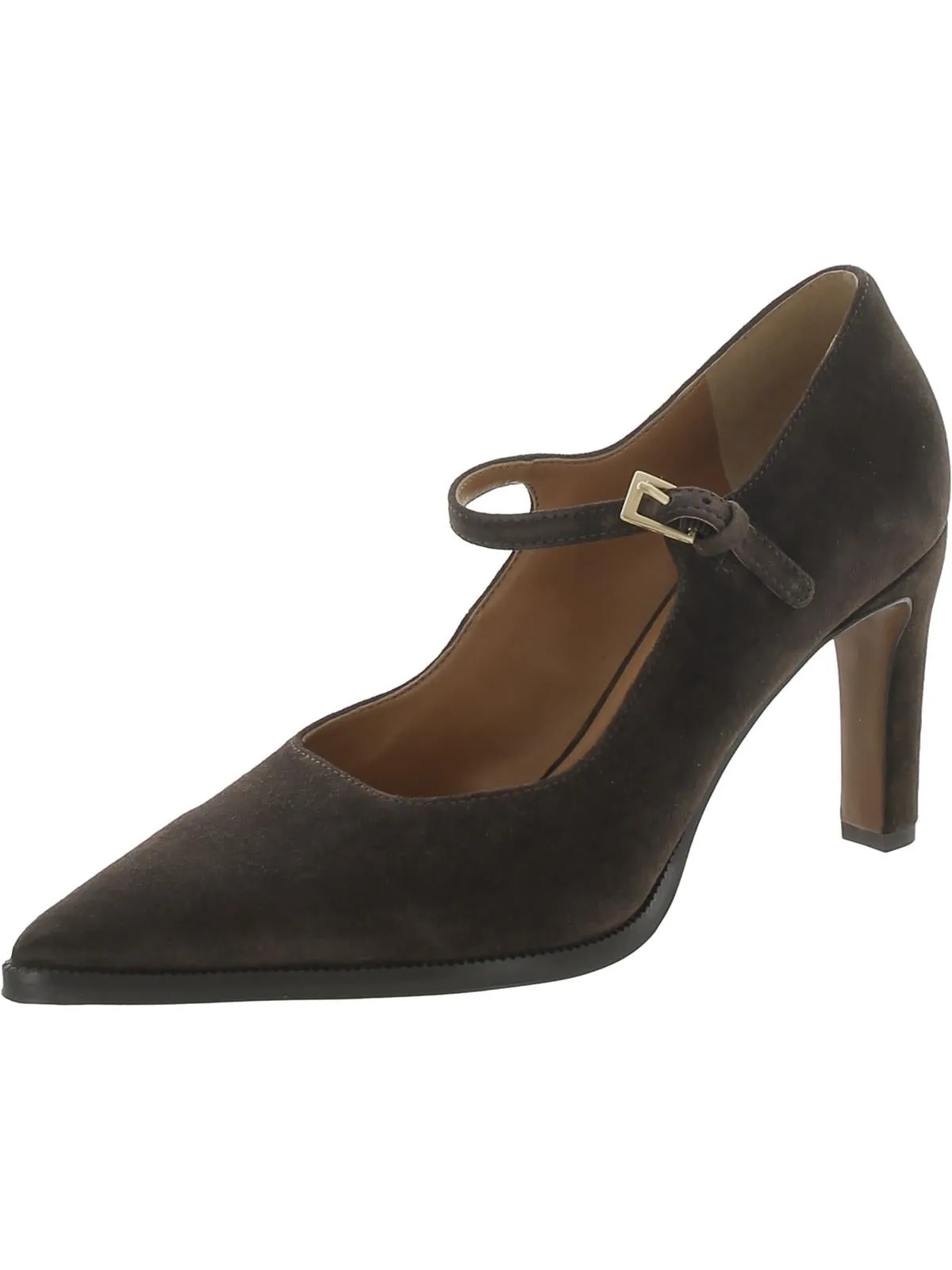Atena Womens Buckle Ankle Strap Pumps