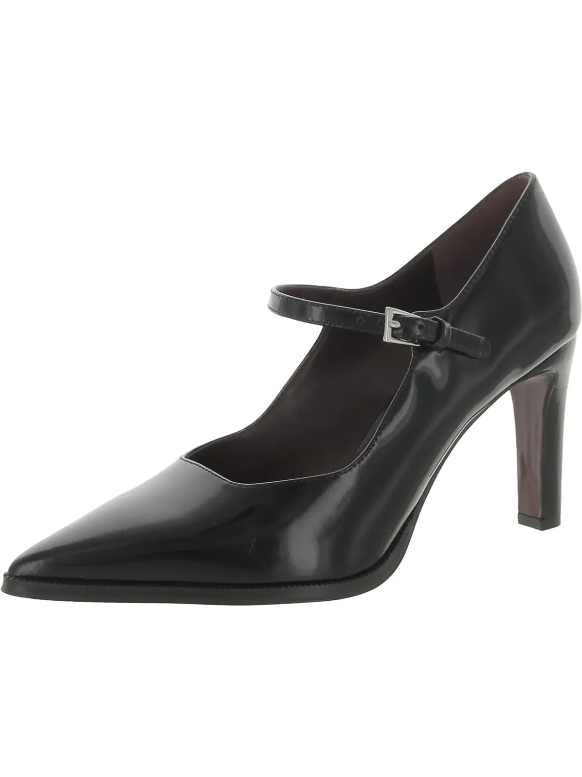 Atena Womens Buckle Ankle Strap Pumps