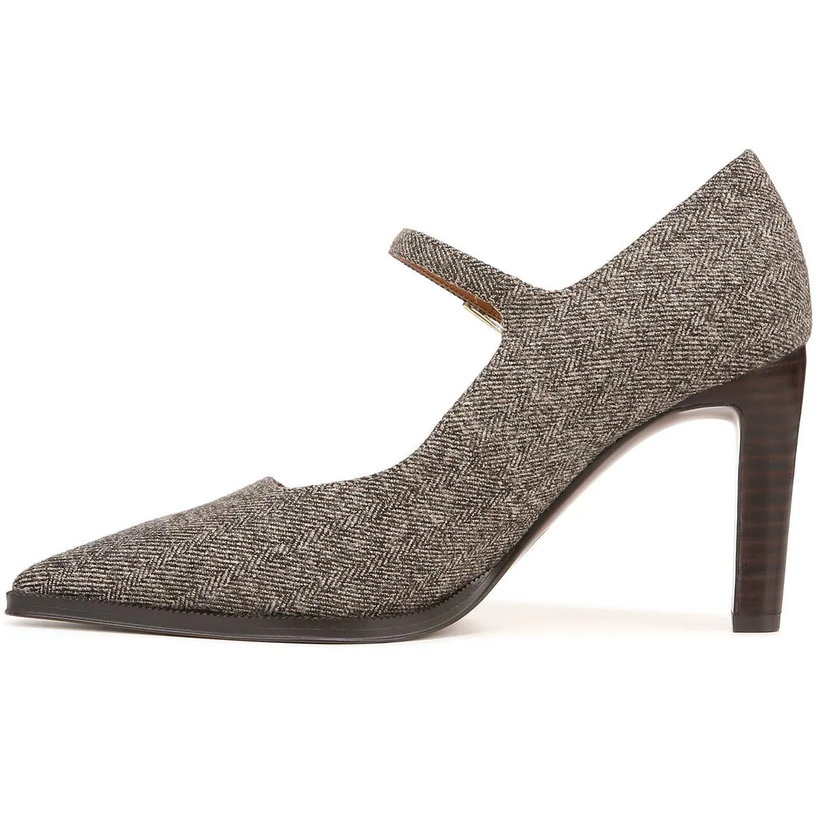 Atena Womens Buckle Ankle Strap Pumps