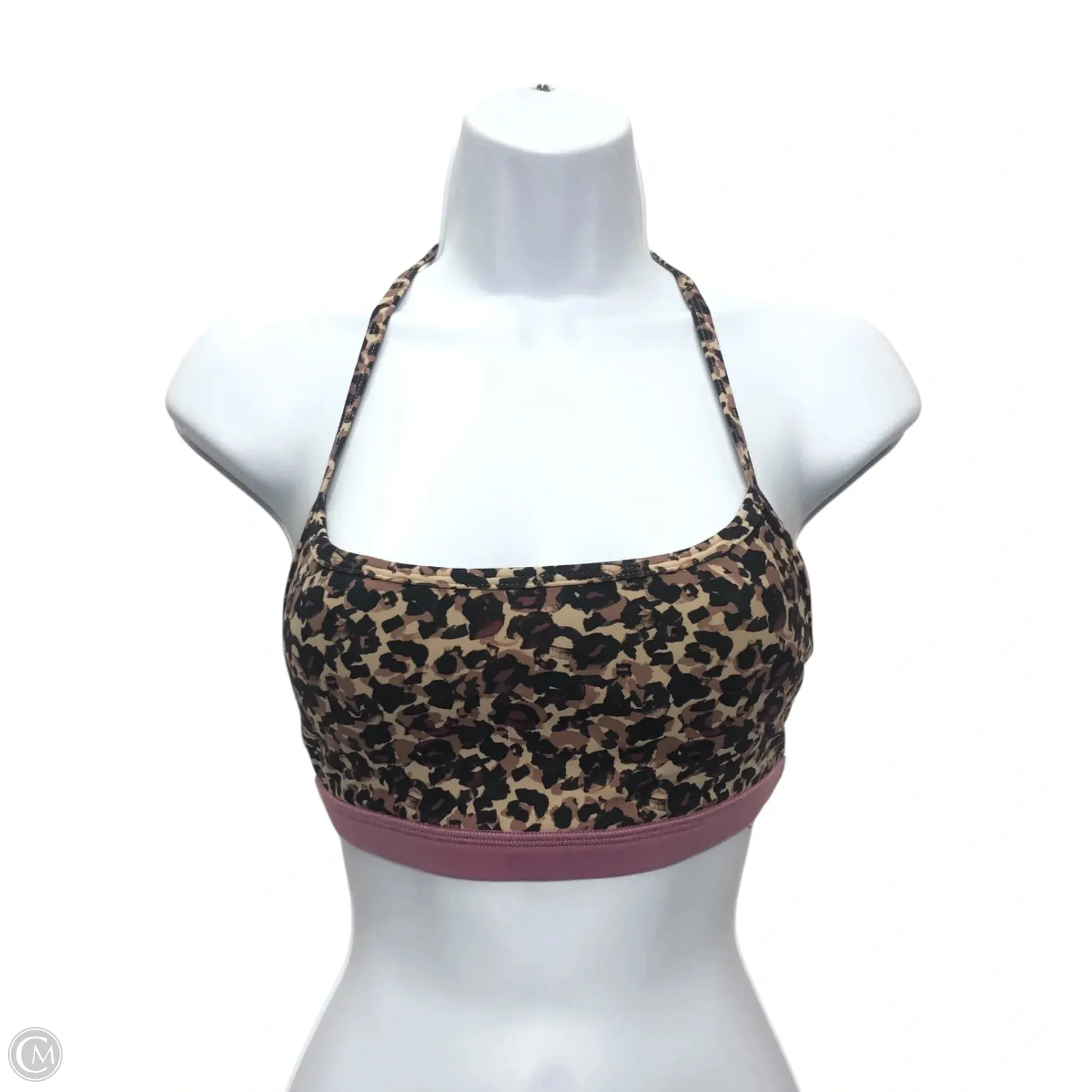 Athletic Bra By Johnny Was In Animal Print, Size: S Johnny Was Clothing