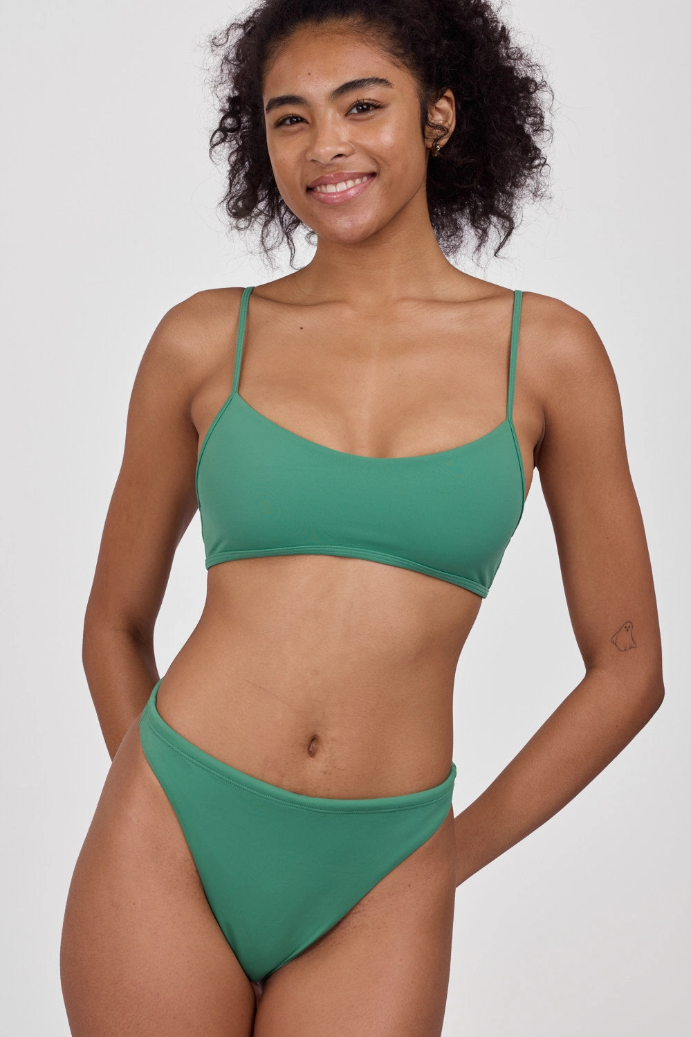 Ava Bikini Bottom - Kale