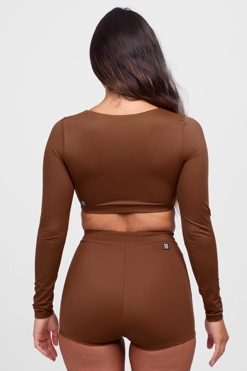 Avalon Long Sleeve Crop Rashie - Coconut