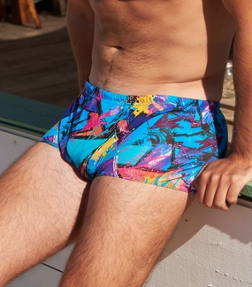 Bahama Tan Through Swim Trunks affordable men's swimwear, summer swimwear for men