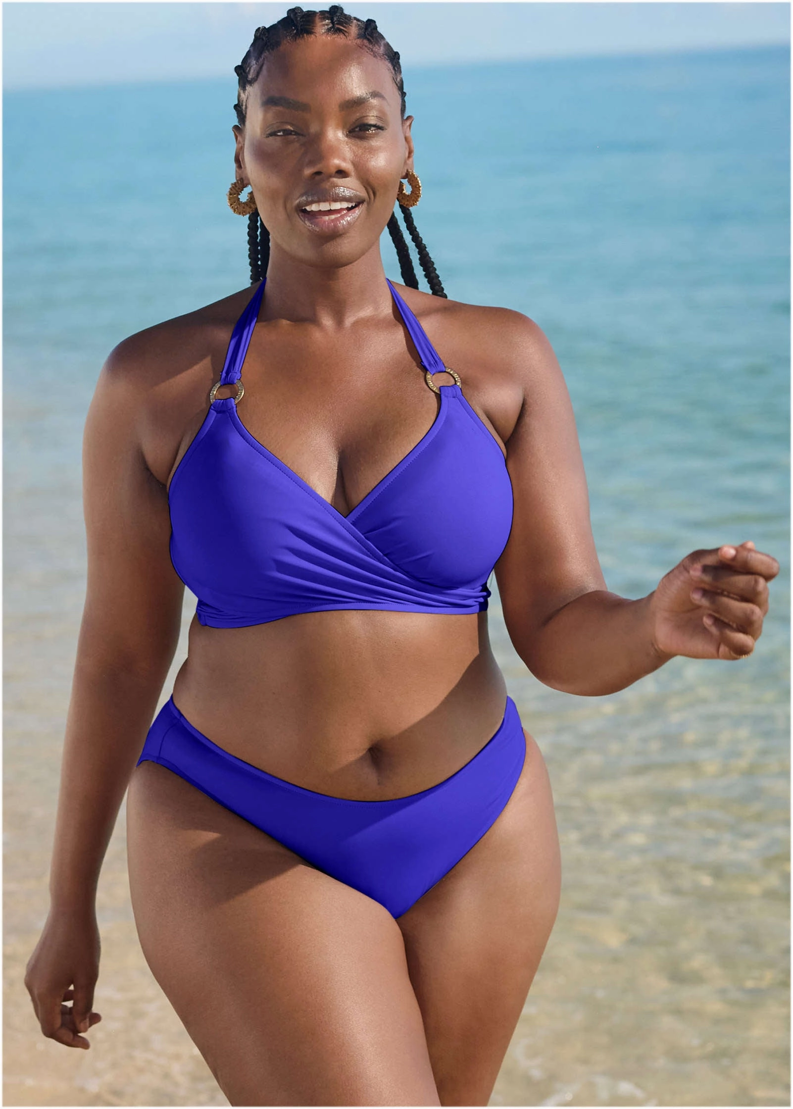 Bali Moderate Bottom - Cobalt Blue
