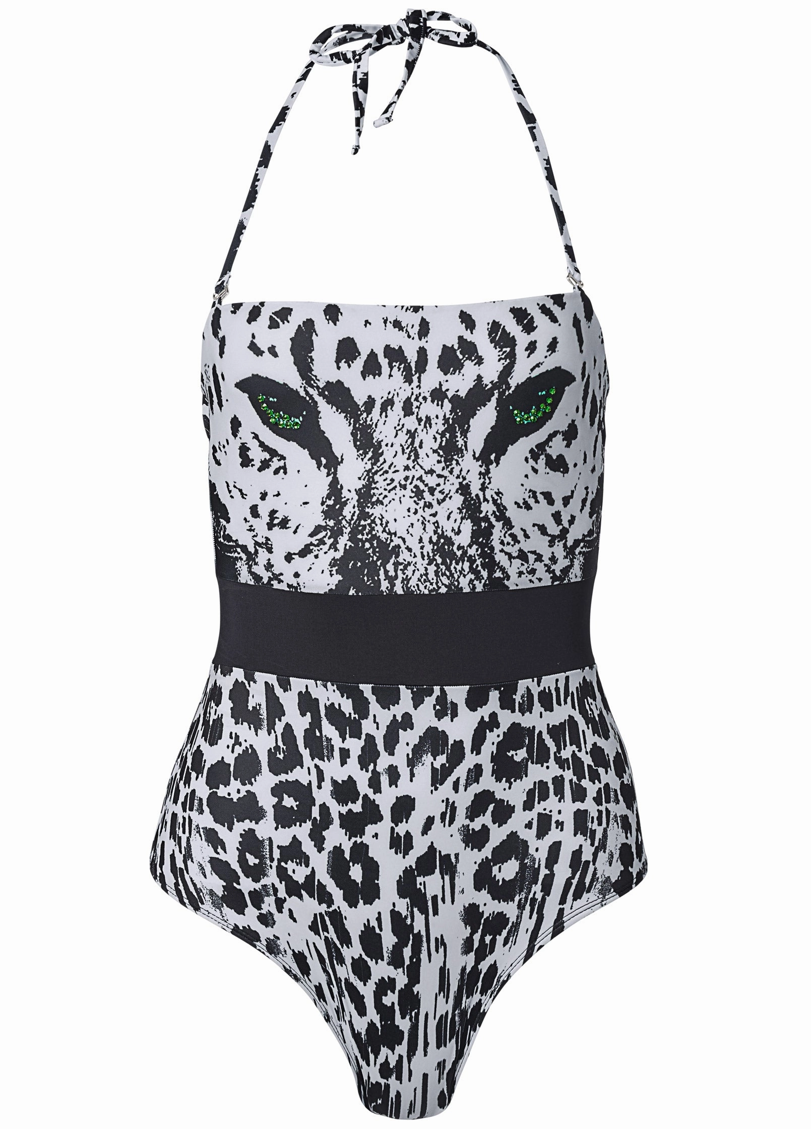Bandeau One-Piece - Alluring Leopard