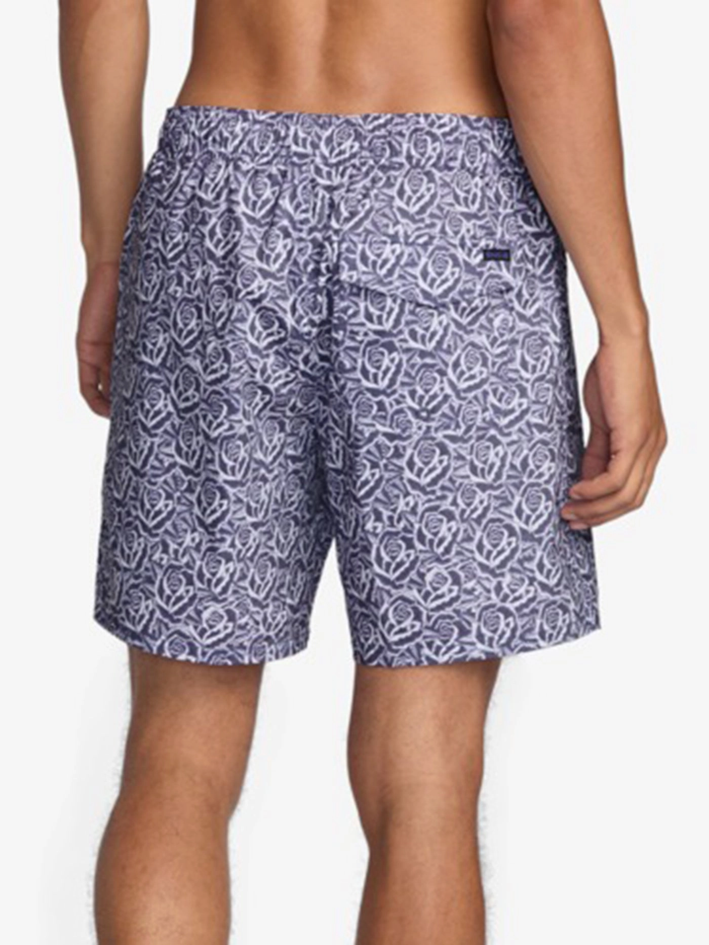 Barba Roses Elastic 17'' Boardshorts