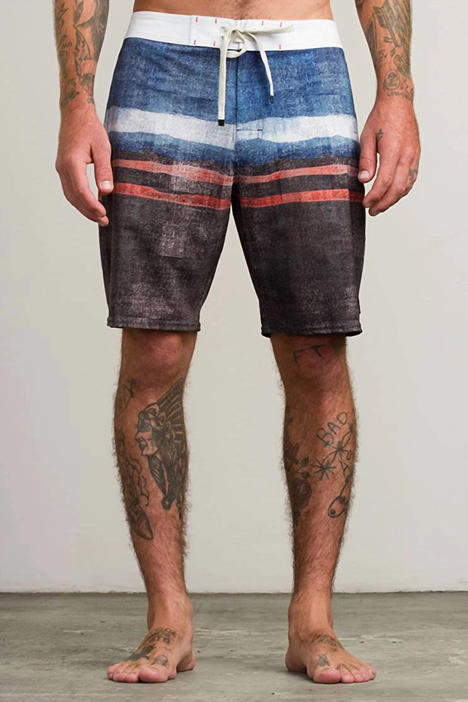 Barracuda Trunk In Multi mens beach swimwear, quick dry mens swimsuits