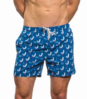 Beach Board Shorts Seagulls affordable men's swimwear, summer swimwear for men