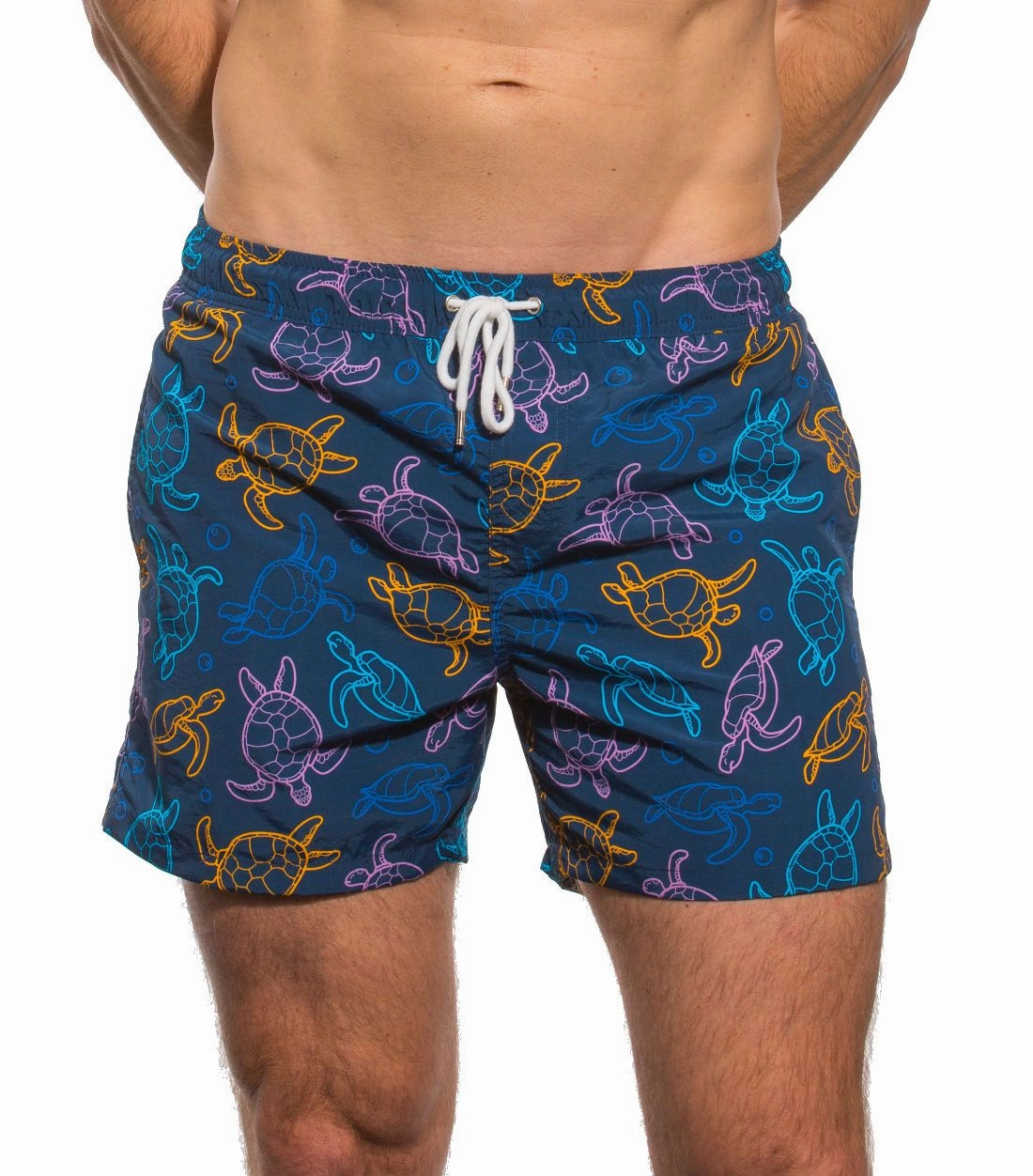 Beach Board Shorts Turtles affordable men's swimwear, summer swimwear for men