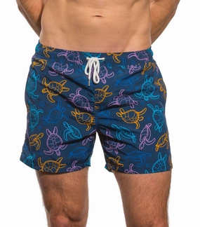 Beach Board Shorts Turtles affordable men's swimwear, summer swimwear for men