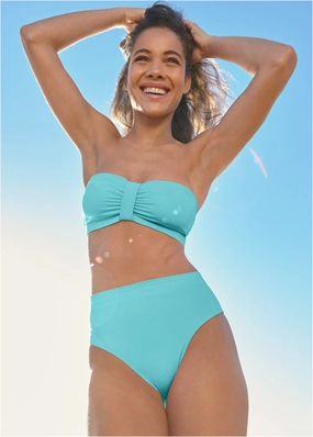 Beach Breeze Bandeau - Out Of The Blue bandeau bikini tops, triangle swim tops