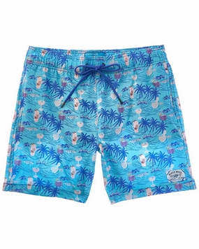 Beach Bros Beach Drinks Swim Trunk mens full coverage swimwear, stylish mens swim trunks