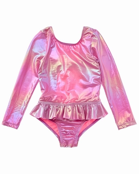 Beach Lingo Rash Suit stylish teen girl swimsuits, teen girls swimwear sets