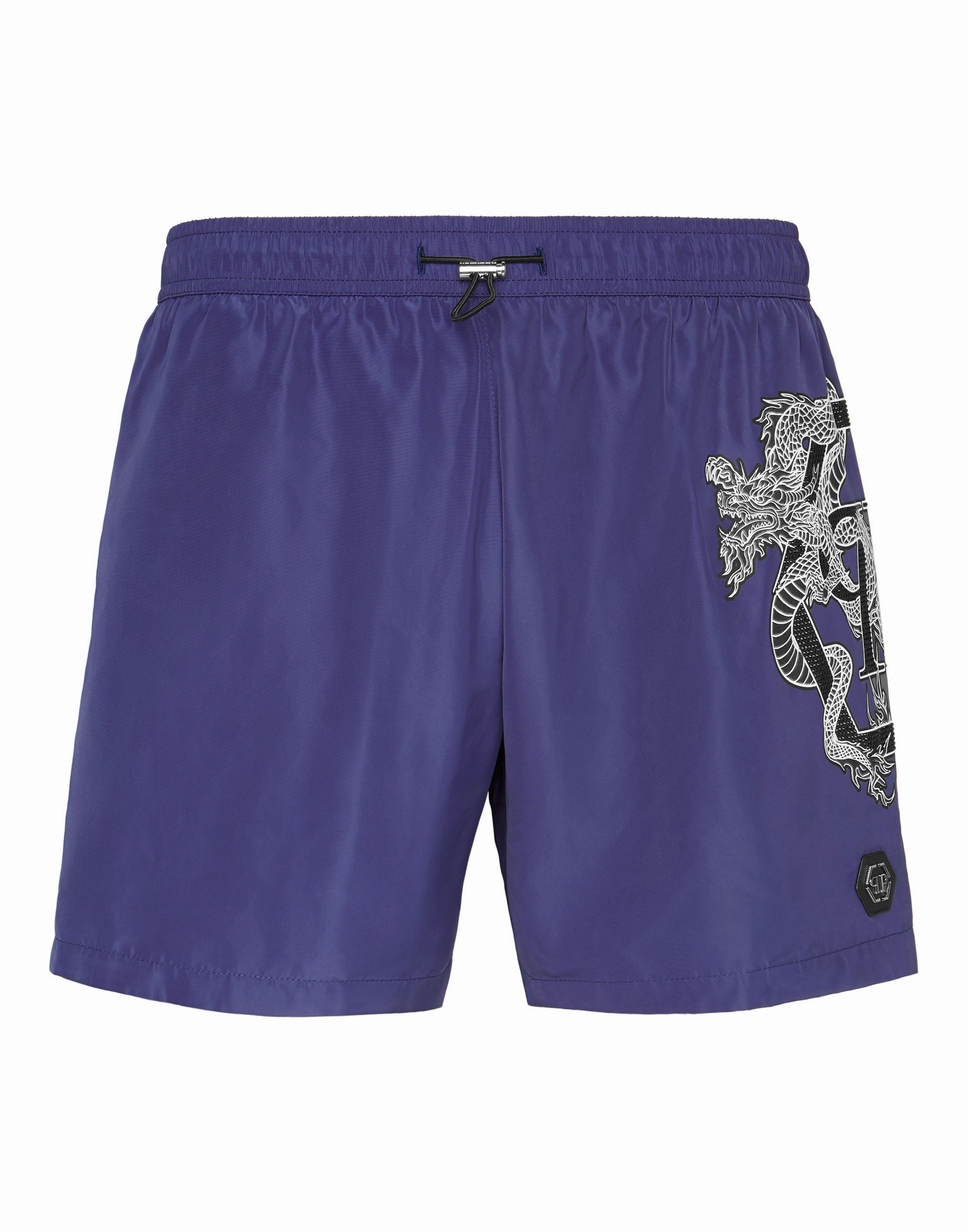 Beachwear Short Trousers Dragon mens full coverage swimwear, stylish mens swim trunks