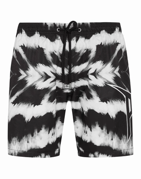 Beachwear Short Trousers Tie dye mens beach swimwear, quick dry mens swimsuits