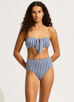 Bella Bandeau Bikini Top - Ultramarine push up bikinis women, sporty womens bikini sets