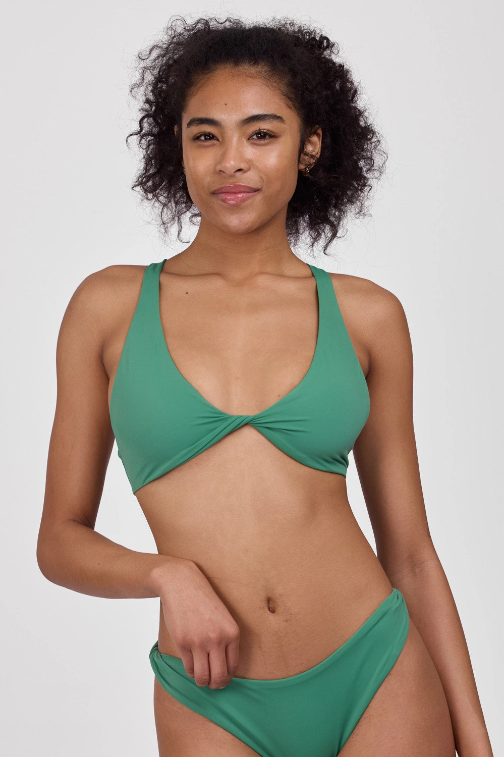 Beverly Bikini Top - Kale