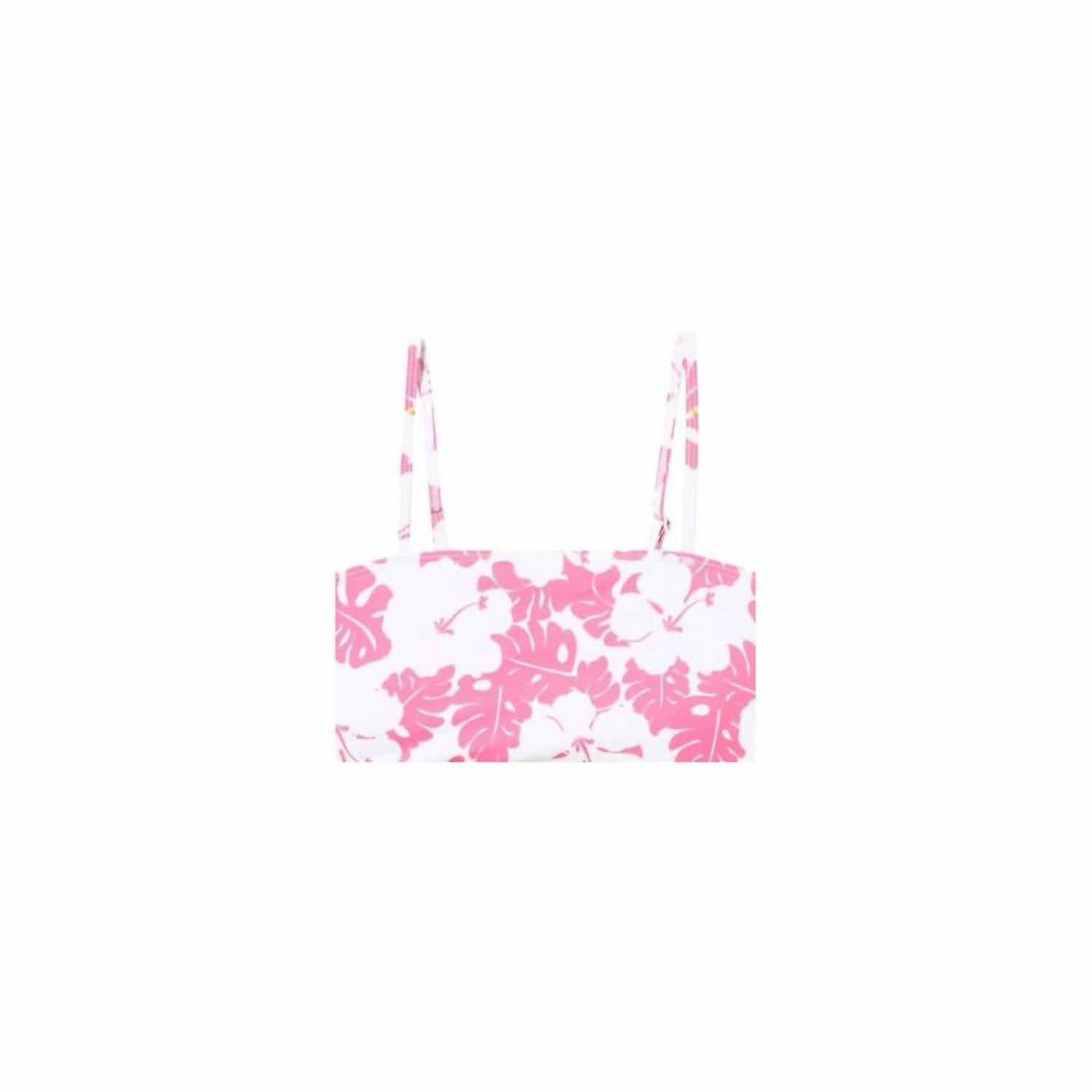 Big Girls Totally Iconic Swimsuit Set In Shocking Pink