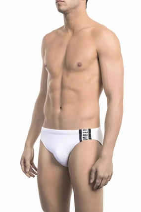 Bikkembergs Polyamide Men's Men's Swimwear mens full coverage swimwear, stylish mens swim trunks