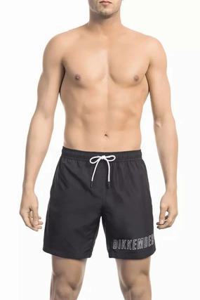 Bikkembergs Polyester Men Swim Men's Short mens full coverage swimwear, stylish mens swim trunks