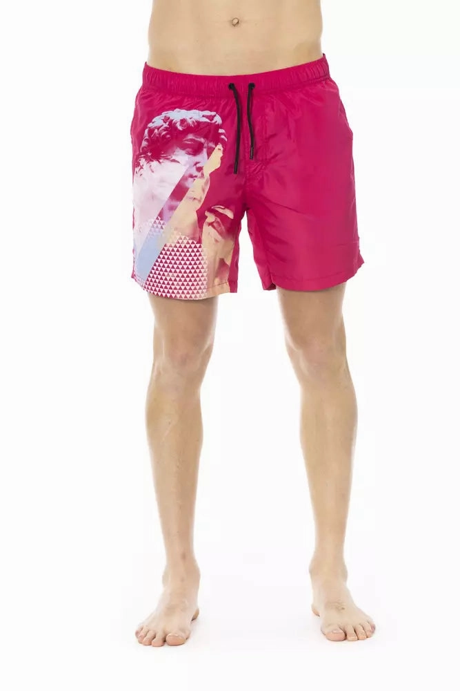 Bikkembergs Polyester Men Swim Men's Short mens full coverage swimwear, stylish mens swim trunks