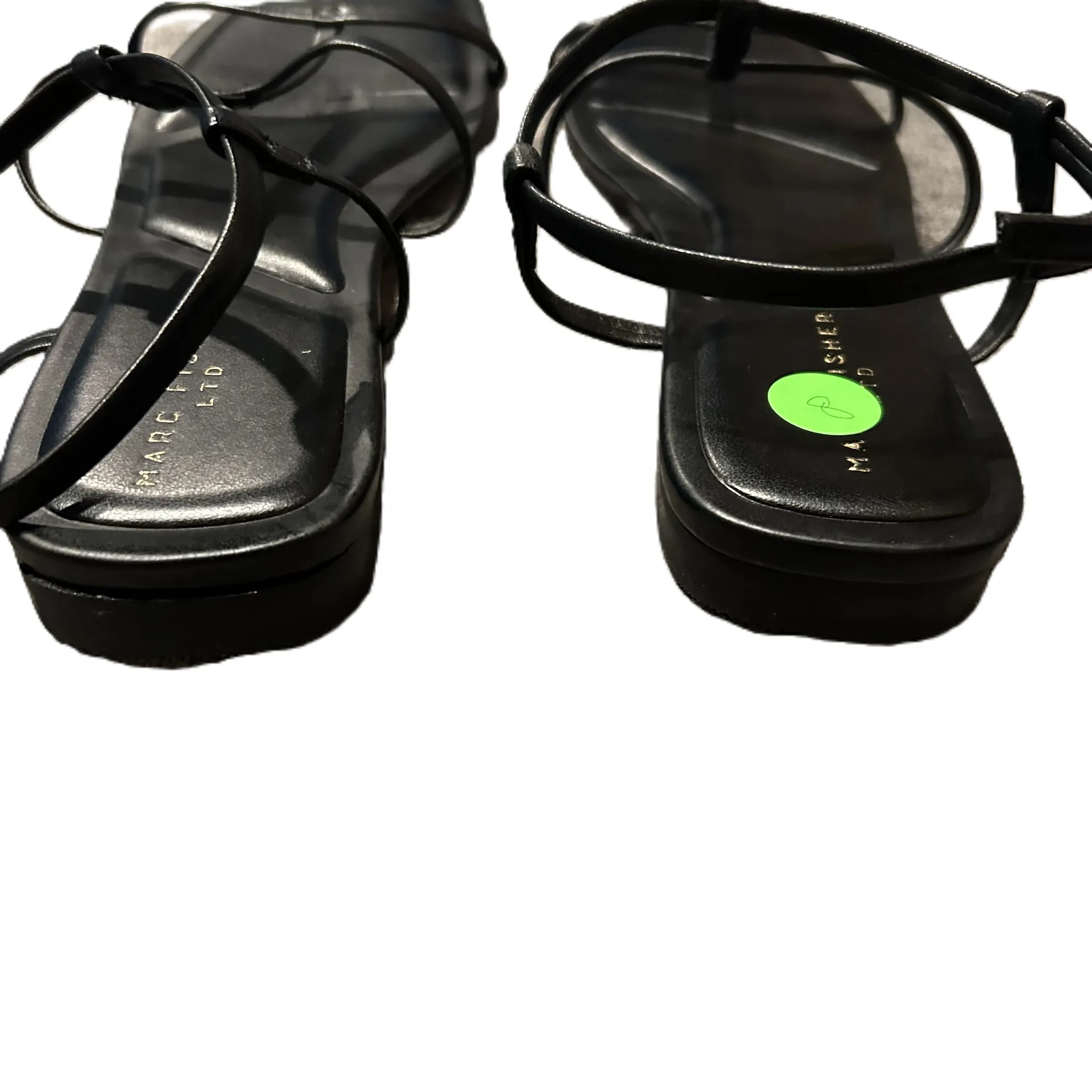 Black Sandals Heels Block By Marc Fisher, Size: 8 marc-fisher