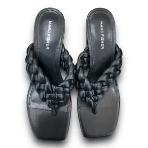 Black Sandals Heels Block Marc Fisher, Size 7.5 marc-fisher