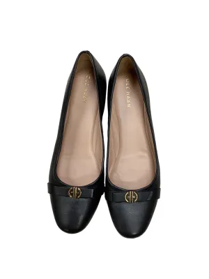 Black Shoes Heels Wedge Cole-haan, Size 9.5 cole haan