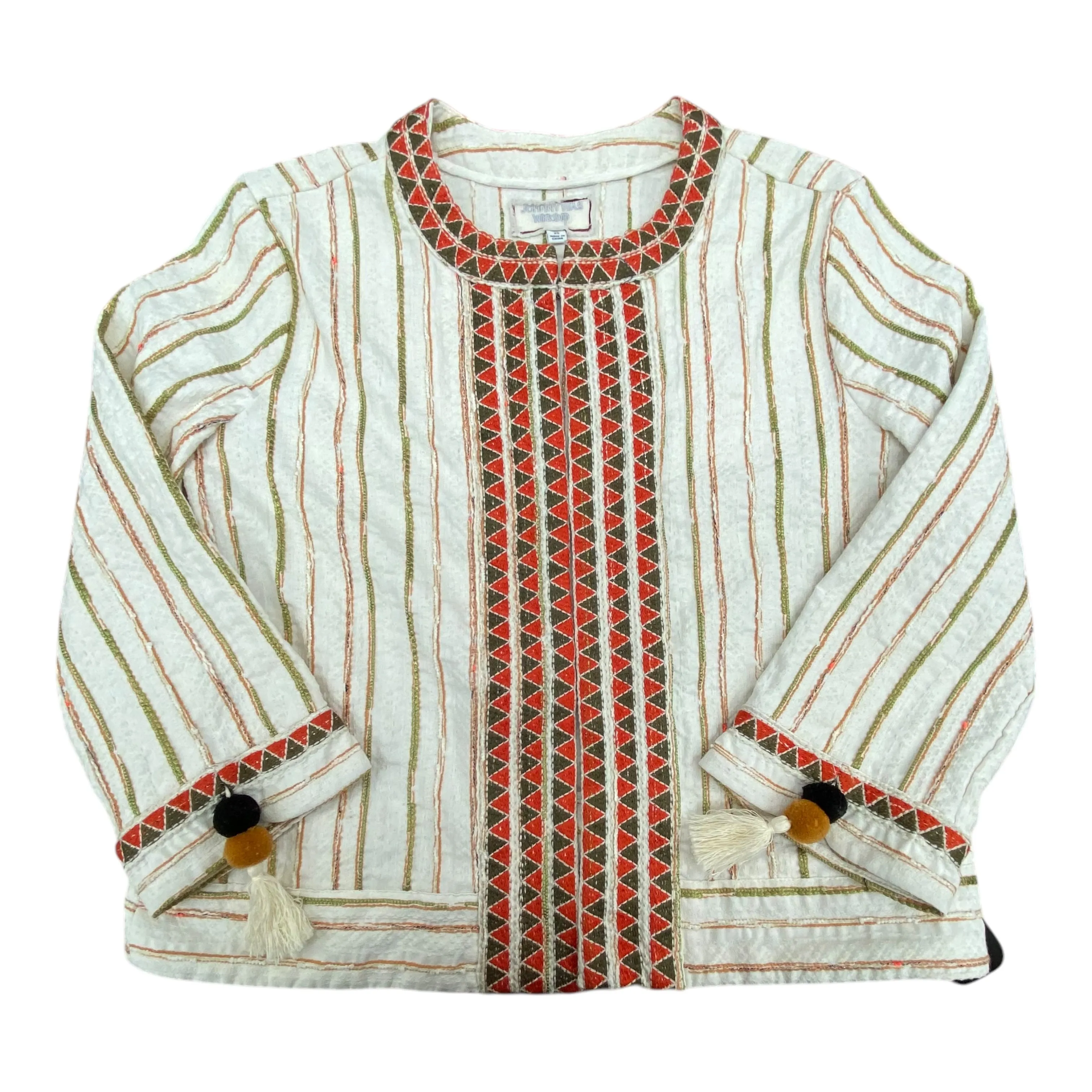 Blazer Designer By Johnny Was In Multi, Size:Xs Johnny Was Clothing