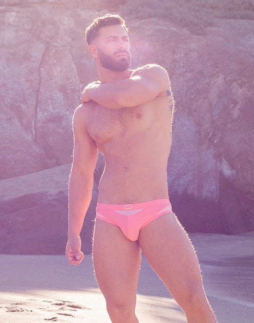 BLK Label No.6 Swim Brief - Coral