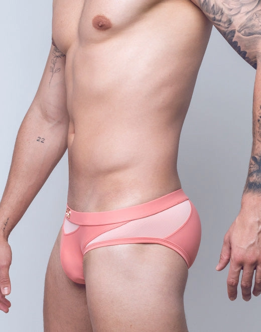 BLK Label No.6 Swim Brief - Coral