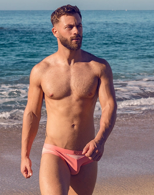 BLK Label No.6 Swim Brief - Coral