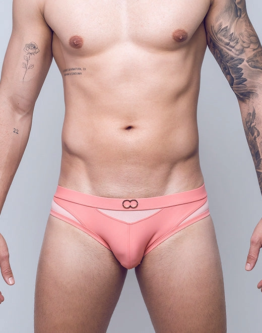 BLK Label No.6 Swim Brief - Coral