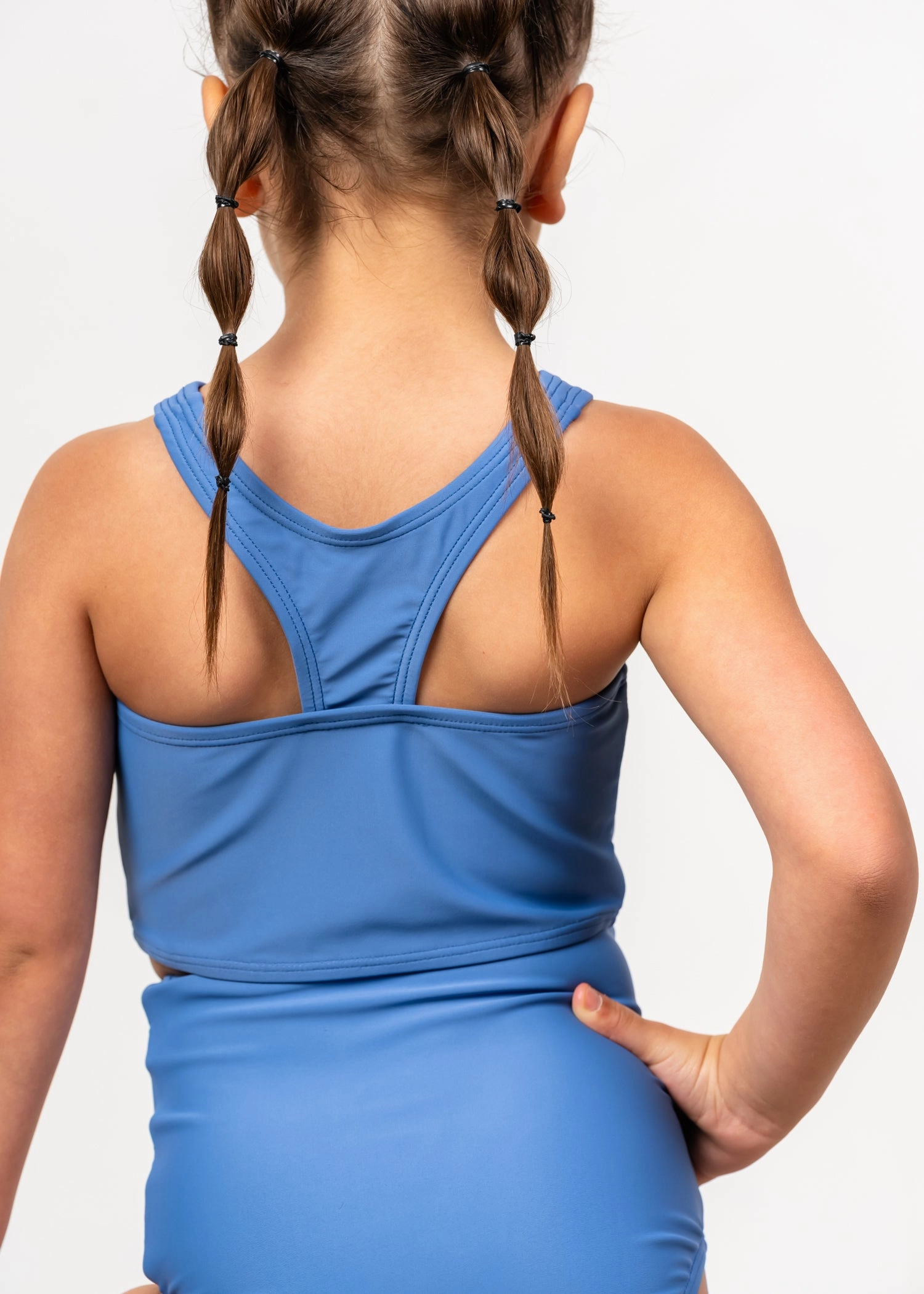 Blue Denim | Mini Racer Back Top