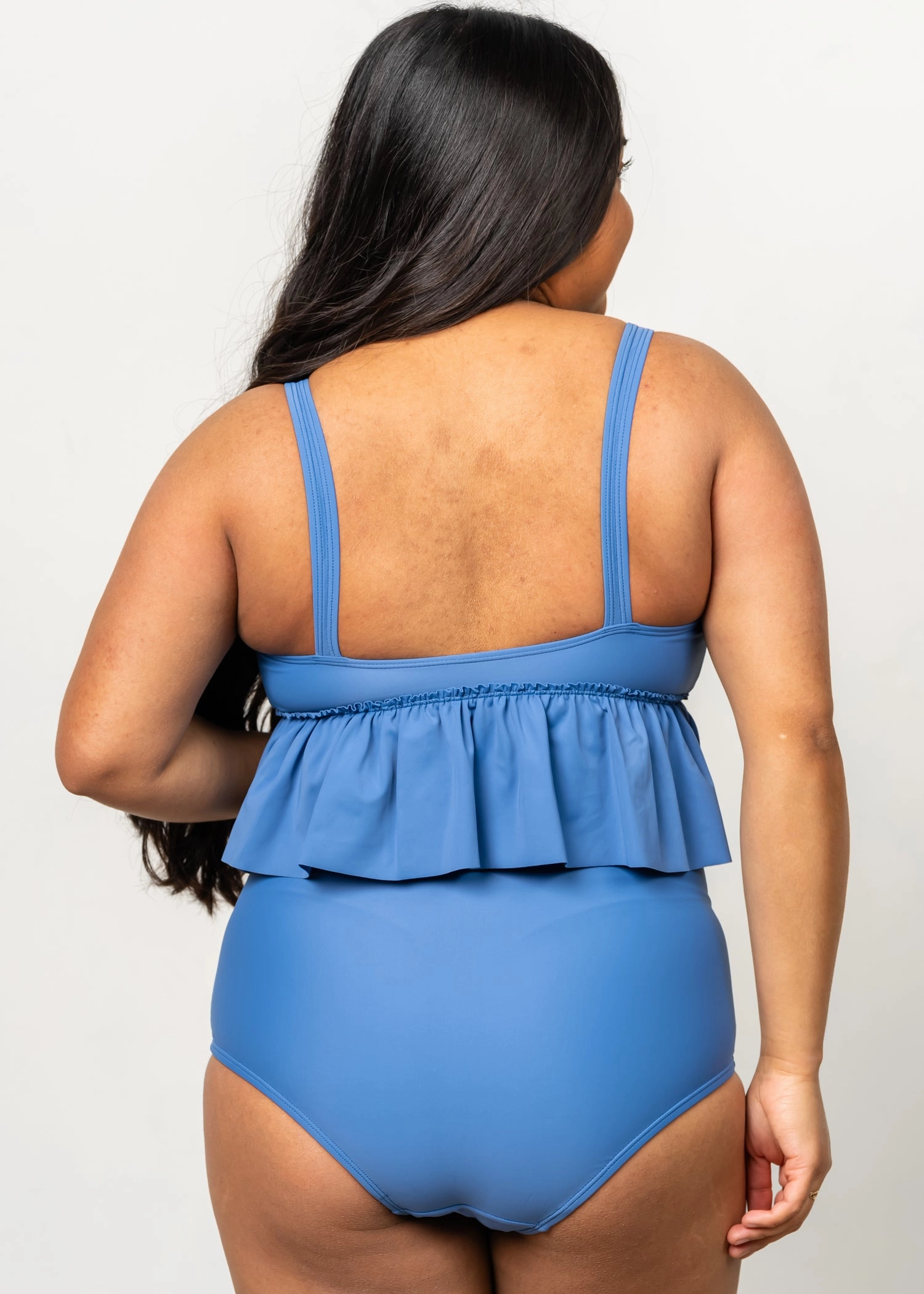 Blue Denim | Ruched Bottoms 2.0