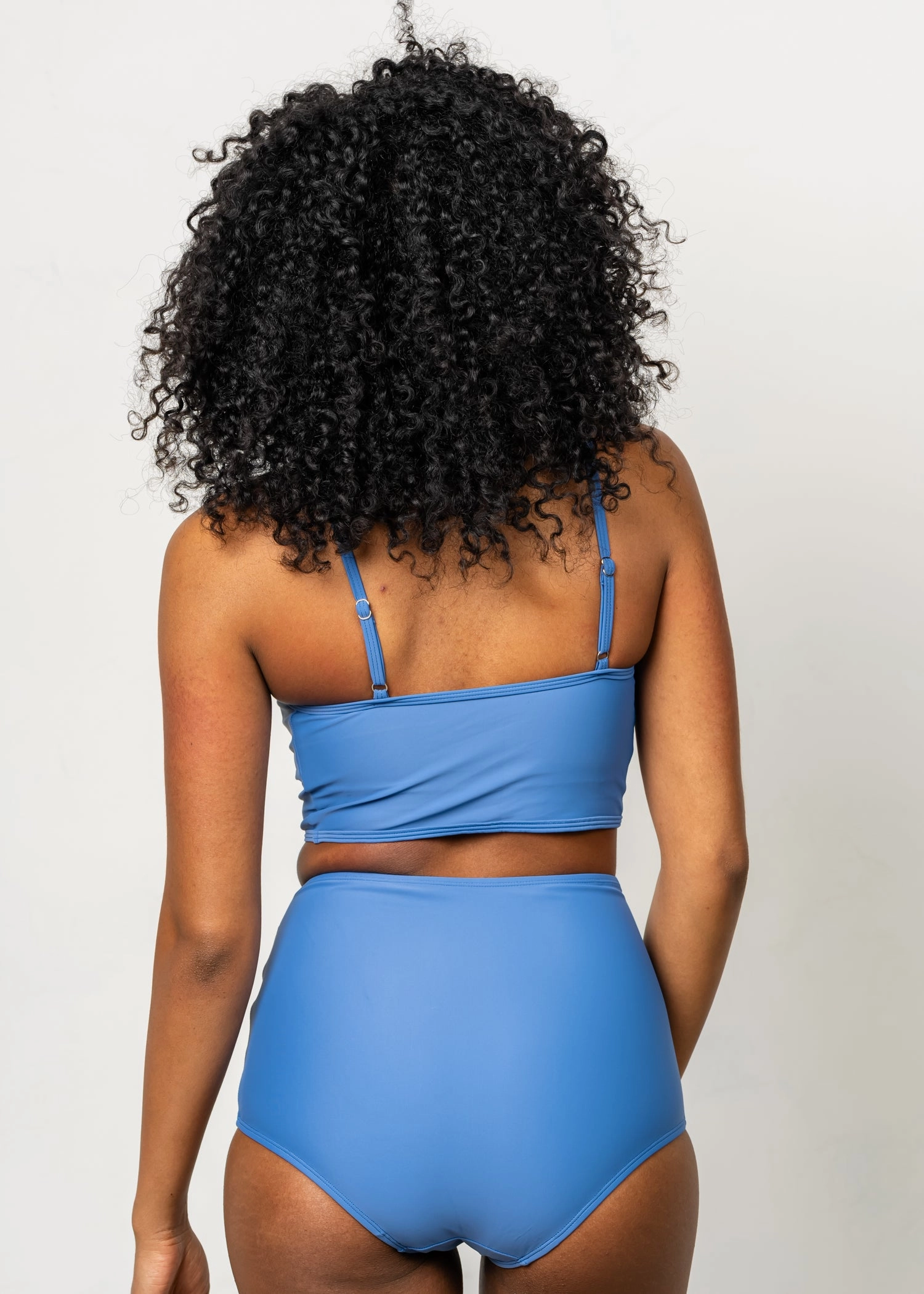 Blue Denim | V'D Crop Top