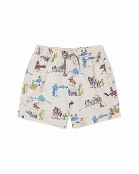 Boardies Wild West Swim Short boys swimwear sets, boys swim trunks