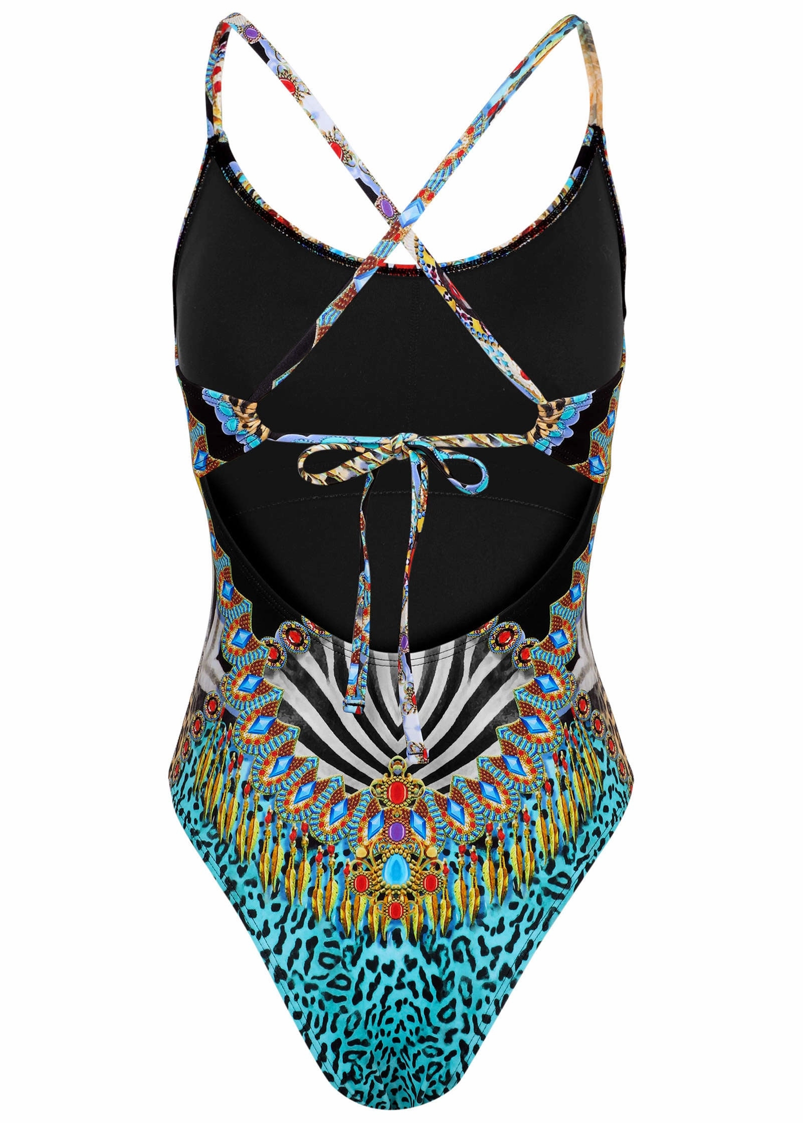 Bondi Beach One-Piece - Mirrored Jungle