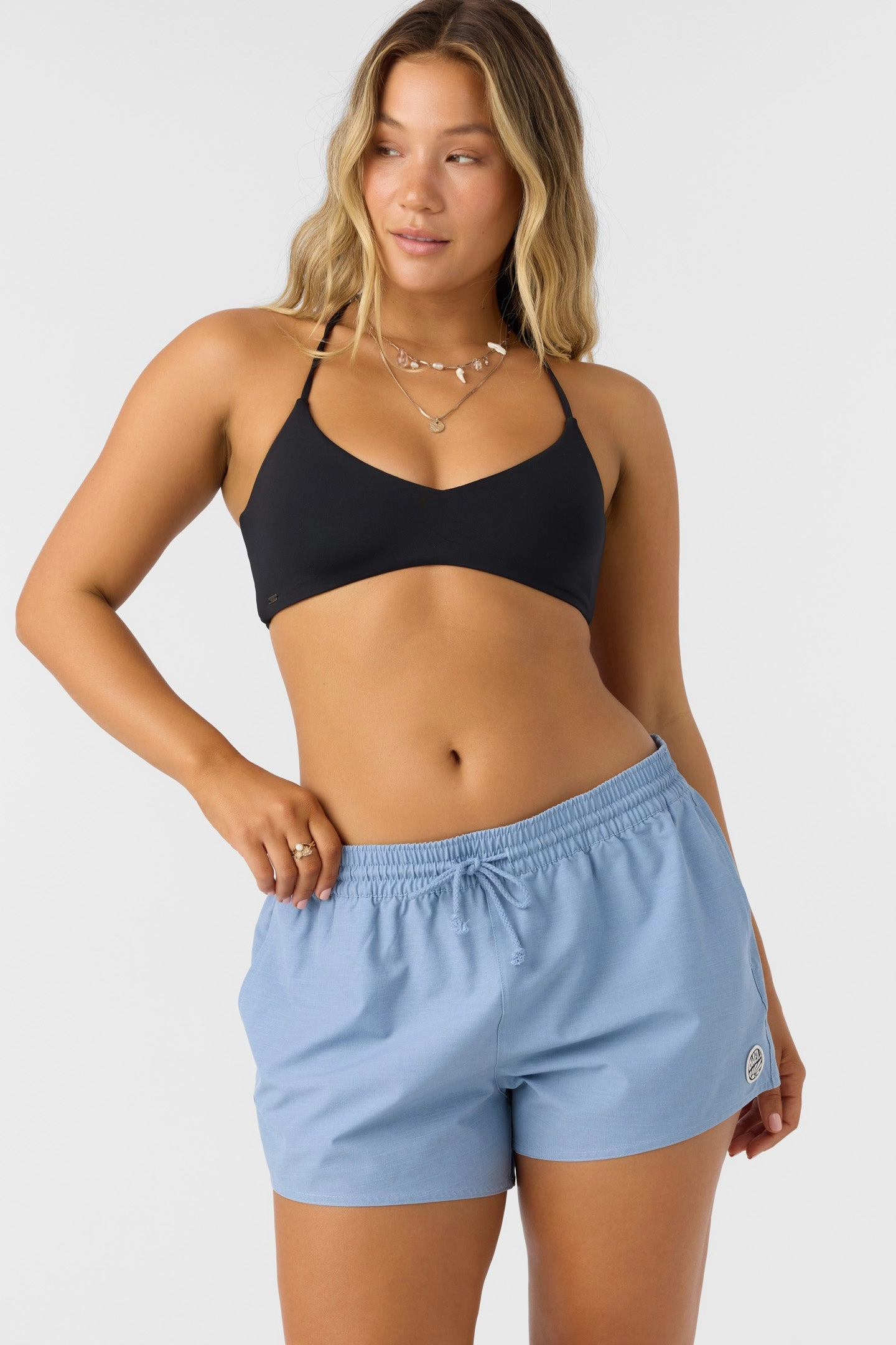BONEYARD 3" ELASTIC BOARDSHORTS classic women's swimwear, everyday swimwear for ladies